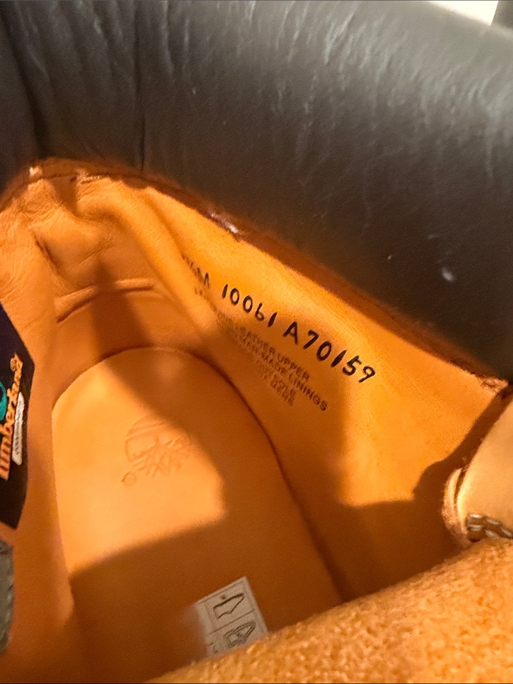Classic Men's Work Boots in Wheat - Picture 5 of 5
